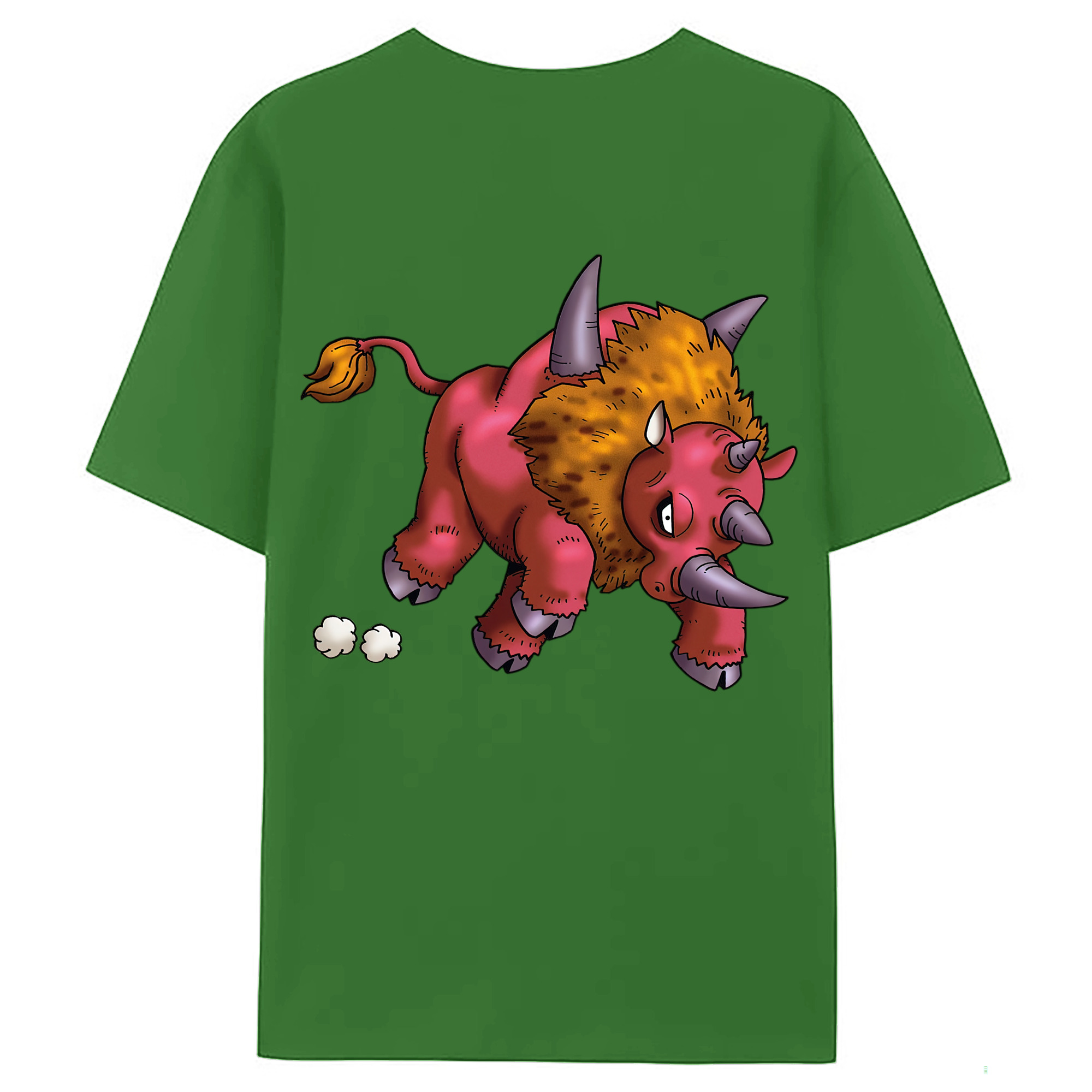 （画像用） ドラゴンクエスト Doragon Kuesuto Dragon Quest レディース半袖Tシャツ(バックプリント)